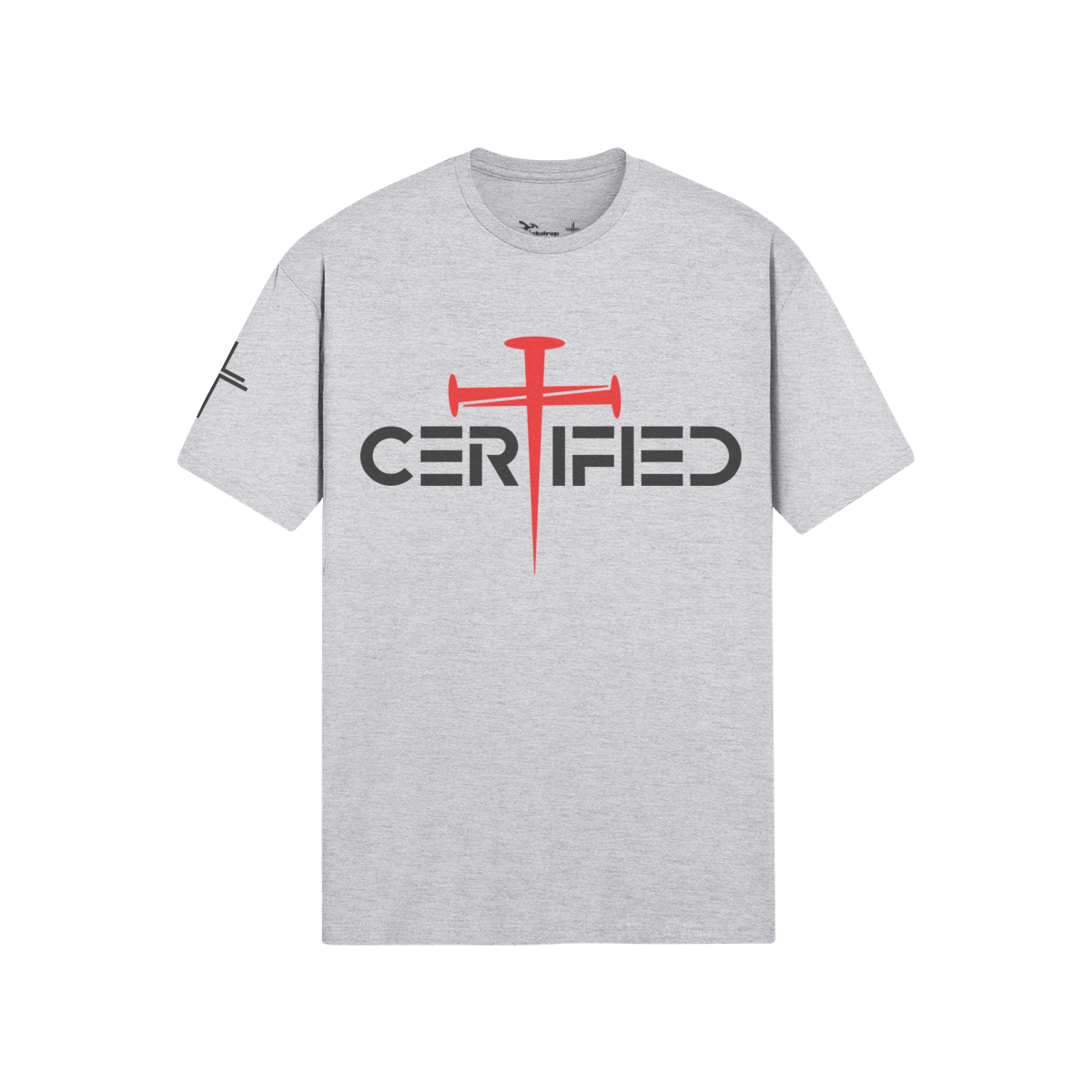 Certified – Front View | Ink Drop Tees