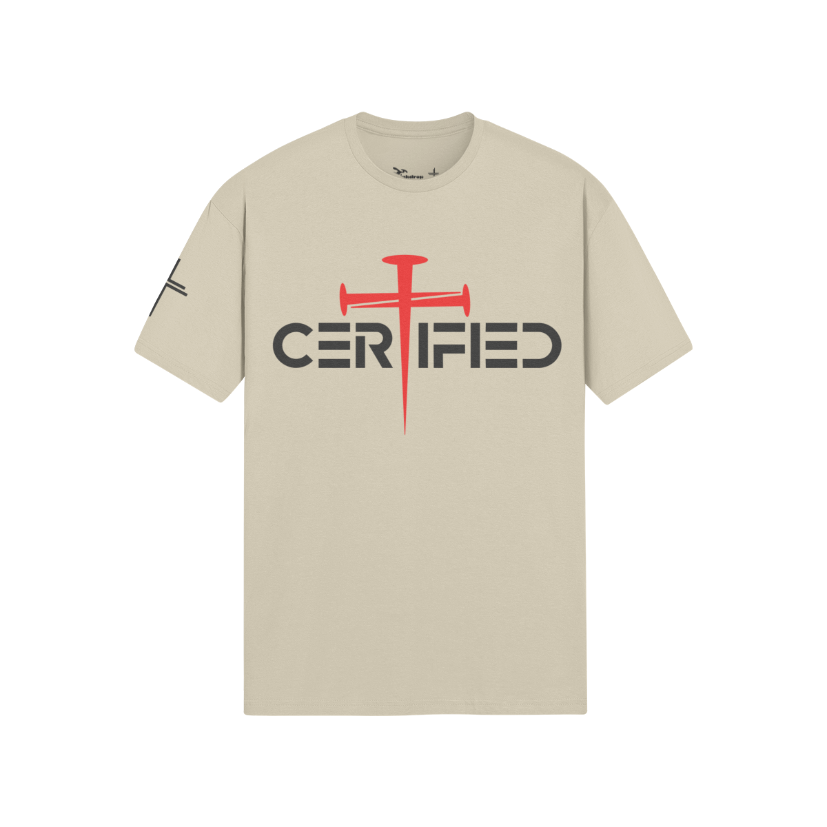 Certified – Front View | Ink Drop Tees