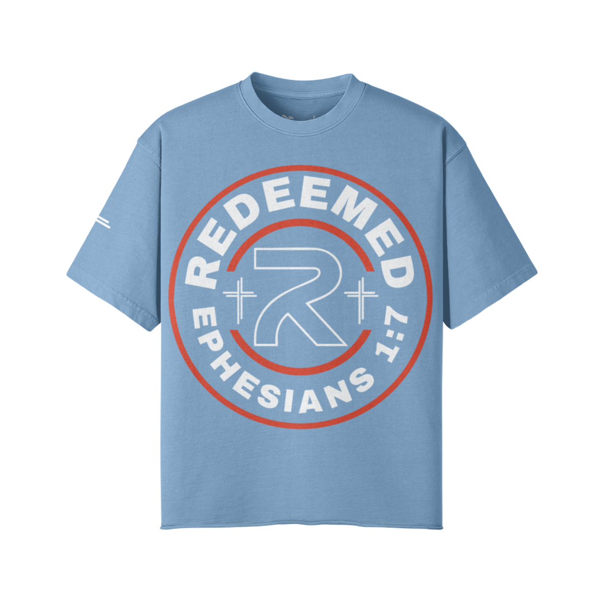 Redeemed Vintage Oversized v2 – Product View | Ink Drop Tees