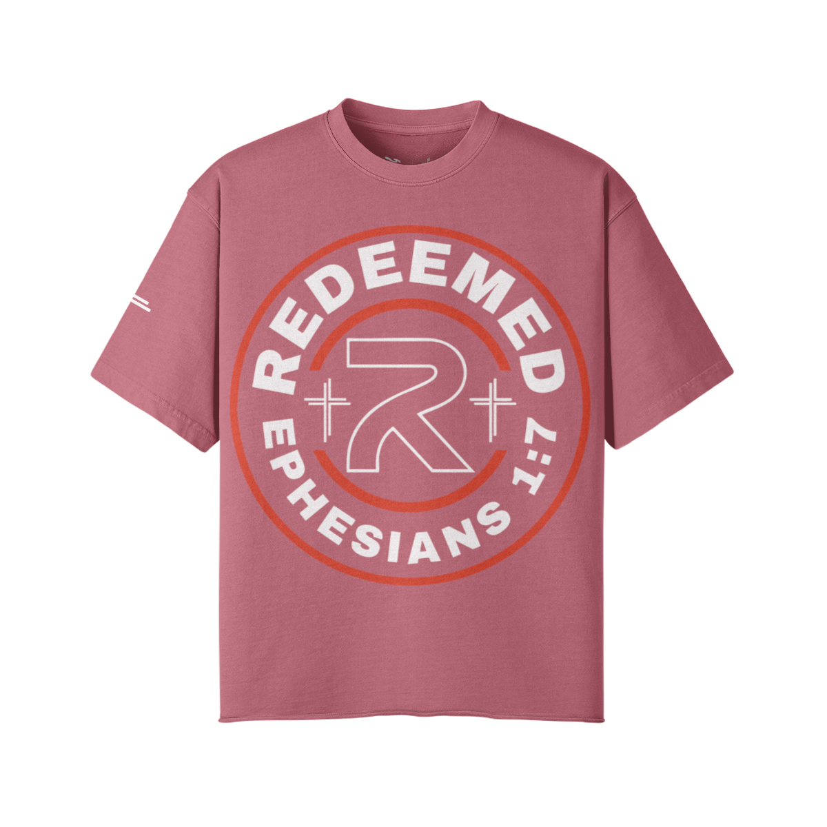 Redeemed Vintage Oversized v2 – Product View | Ink Drop Tees