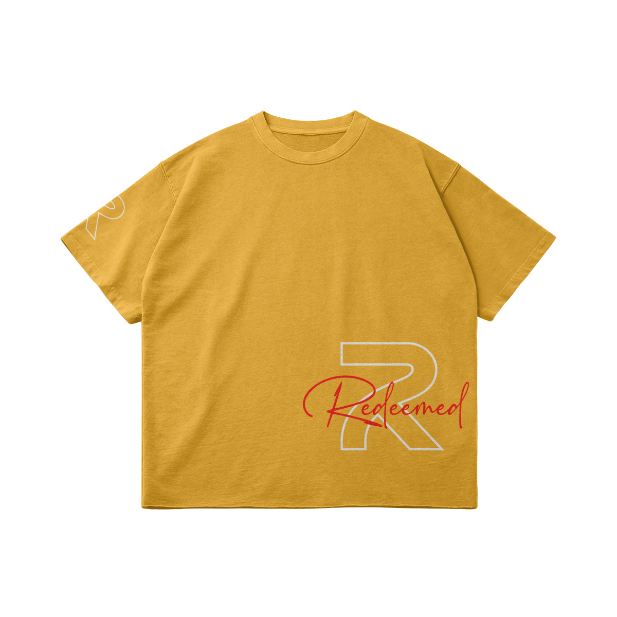 Redeemed V3 – Front View | Ink Drop Tees