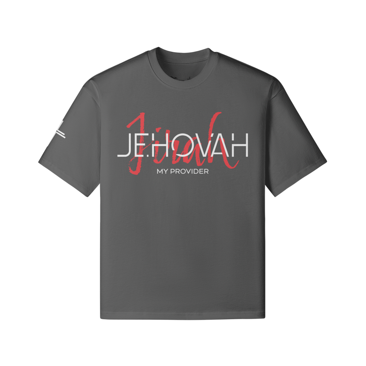 Jehovah Jireh Tee – Front View | Ink Drop Tees