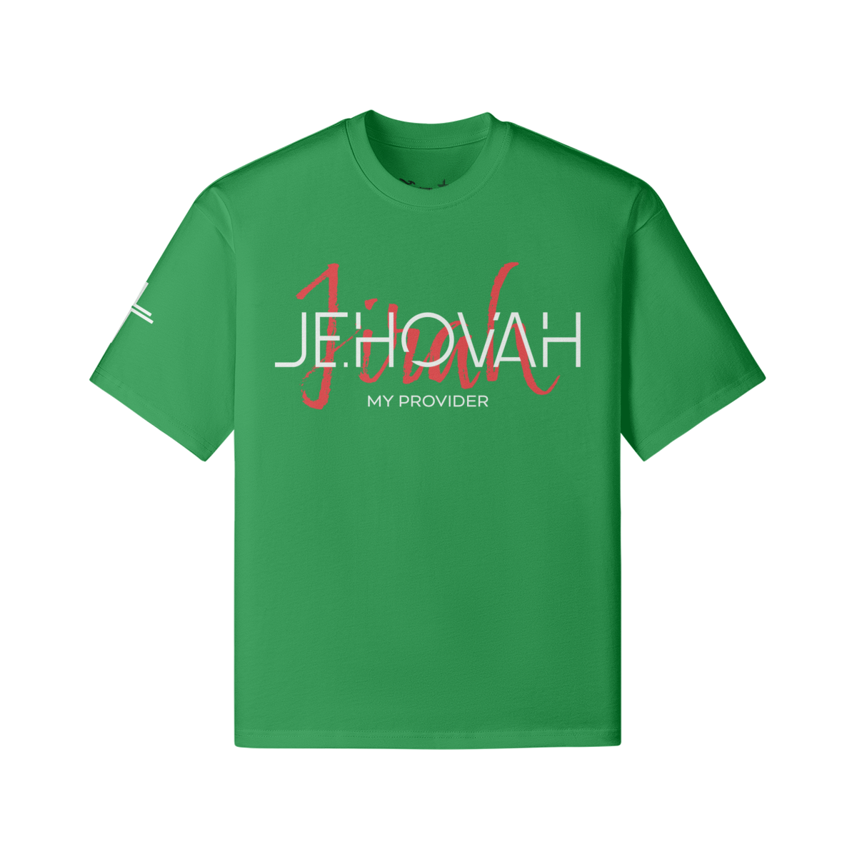 Jehovah Jireh Tee – Front View | Ink Drop Tees
