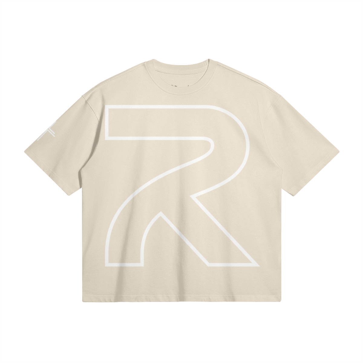 Redeemed Boxy Tee – Front View | Ink Drop Tees