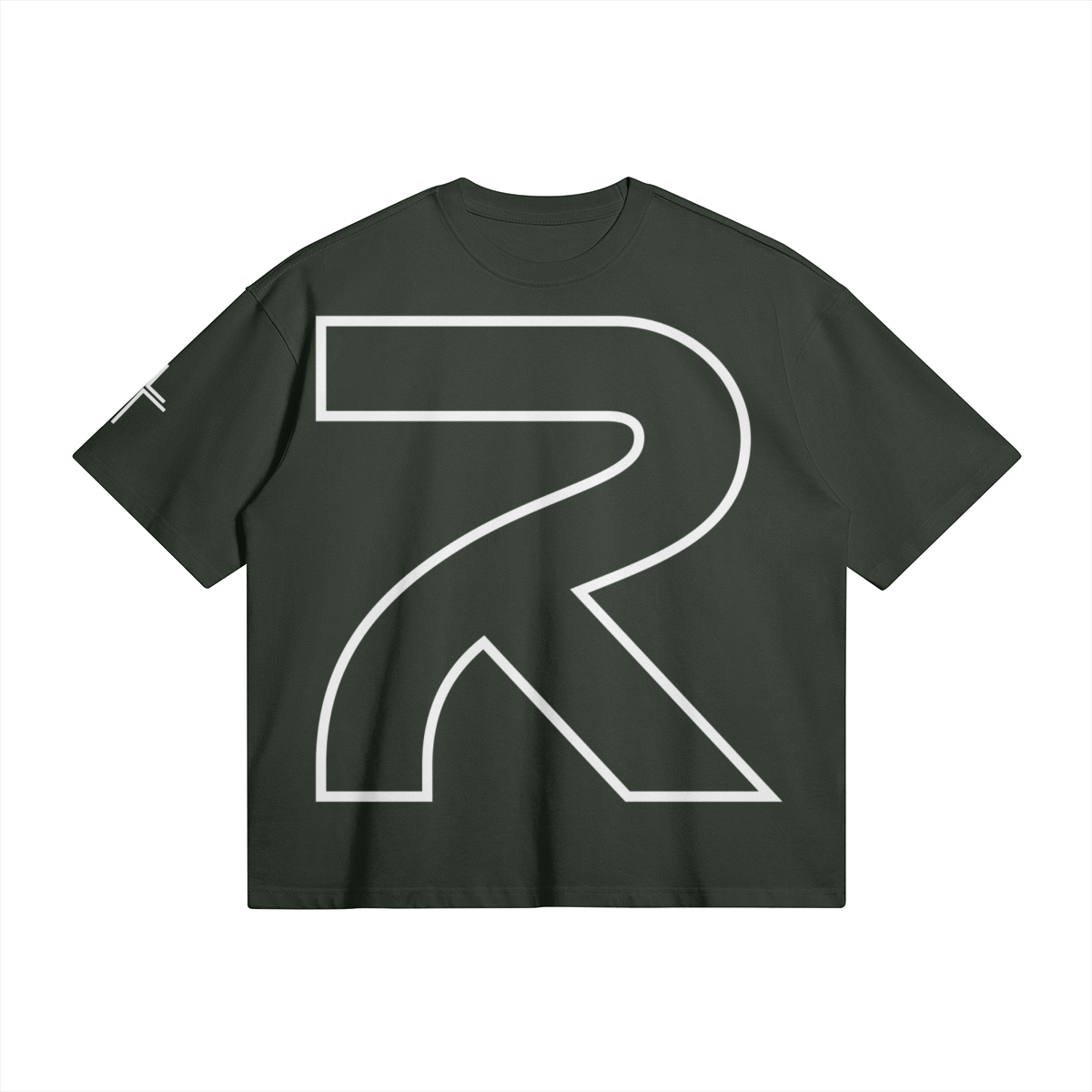 Redeemed Boxy Tee – Front View | Ink Drop Tees