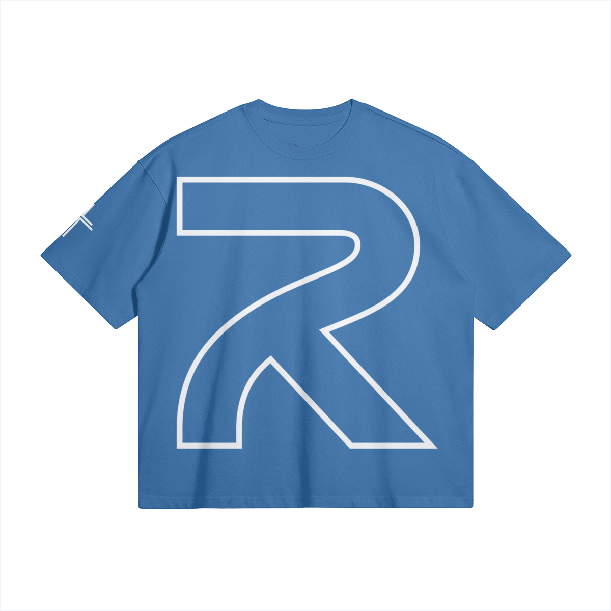 Redeemed Boxy Tee – Front View | Ink Drop Tees