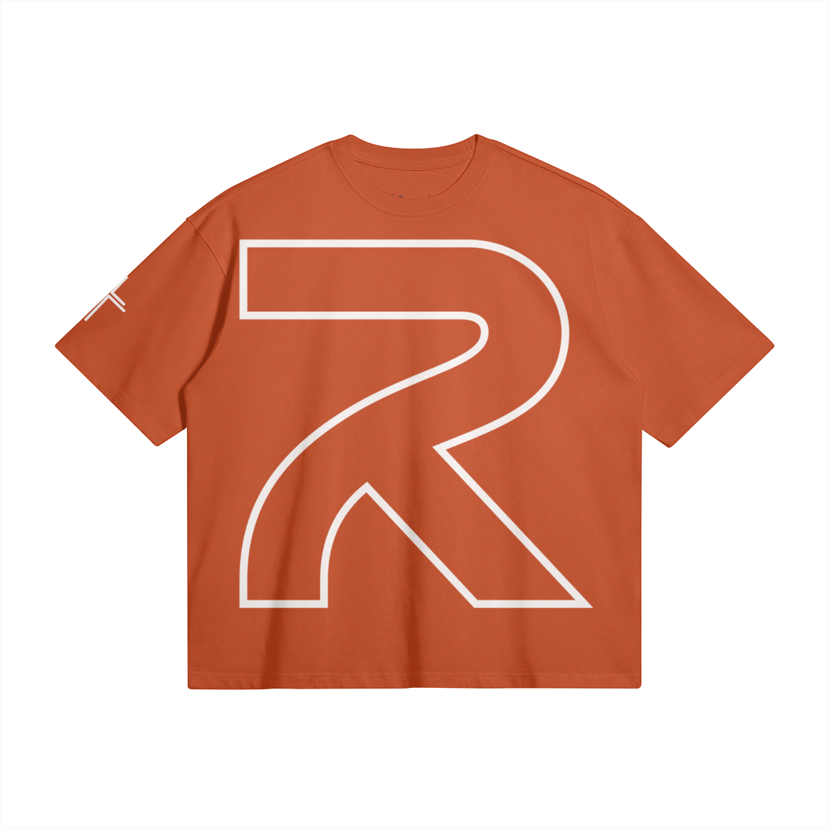 Redeemed Boxy Tee – Front View | Ink Drop Tees