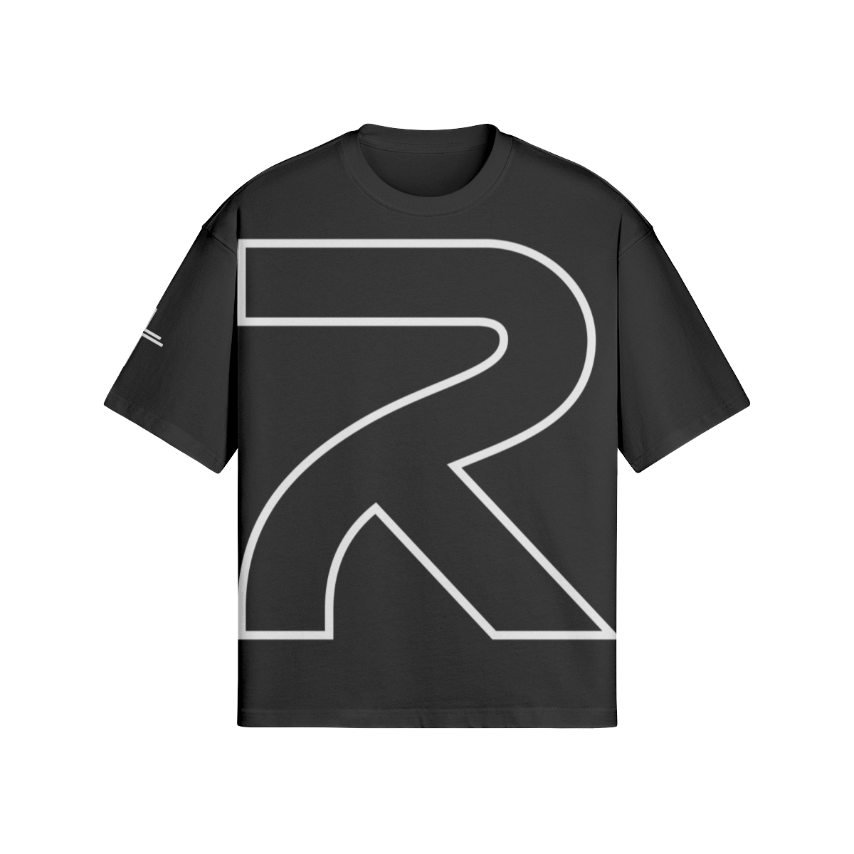 Redeemed Boxy Tee – Front View | Ink Drop Tees