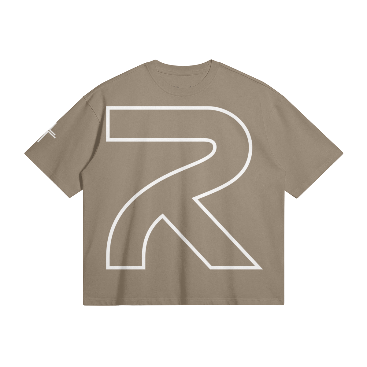 Redeemed Boxy Tee – Front View | Ink Drop Tees