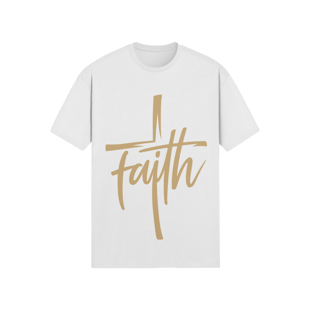 Faith Cross – Front View | Ink Drop Tees
