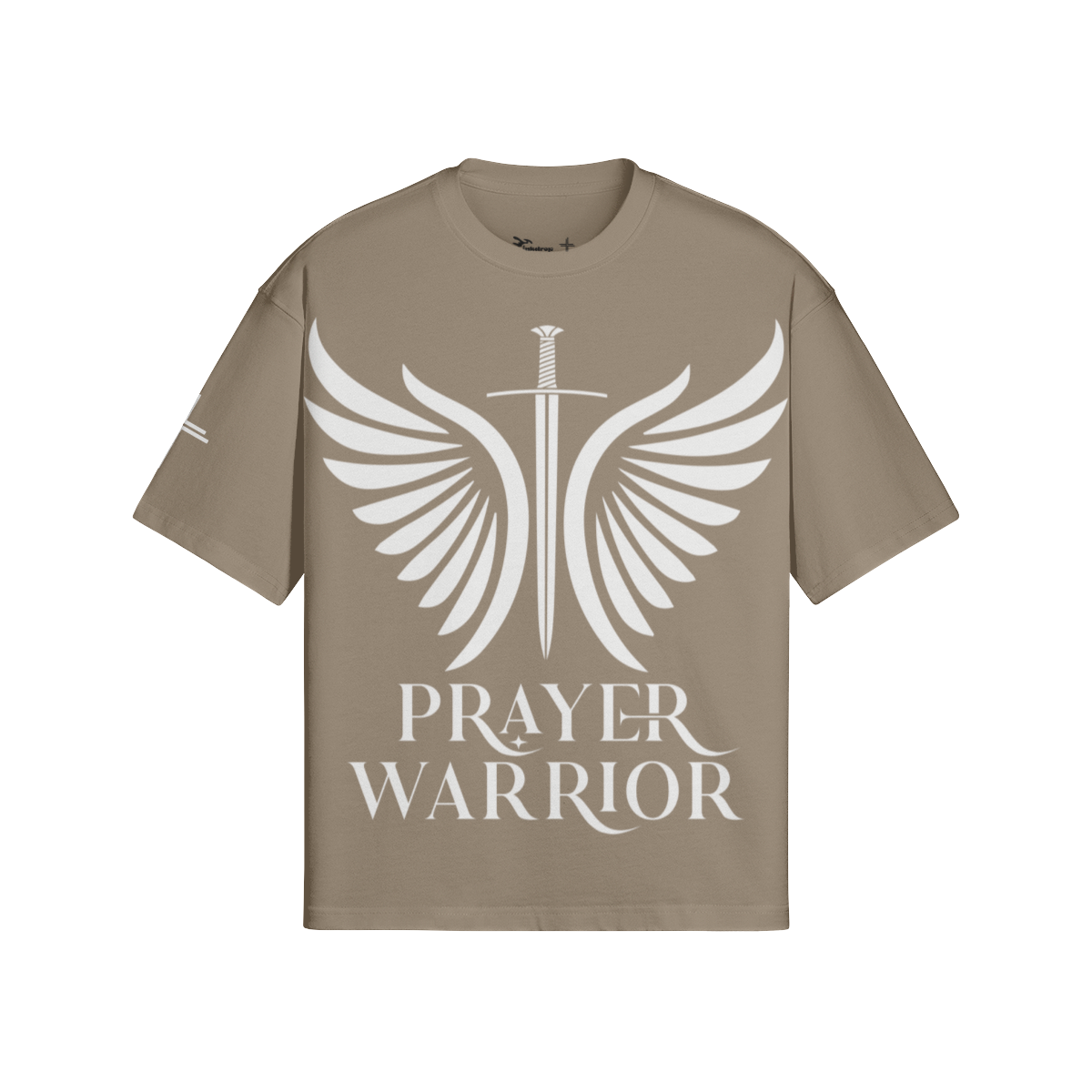 Prayer Warrior – Front View | Ink Drop Tees
