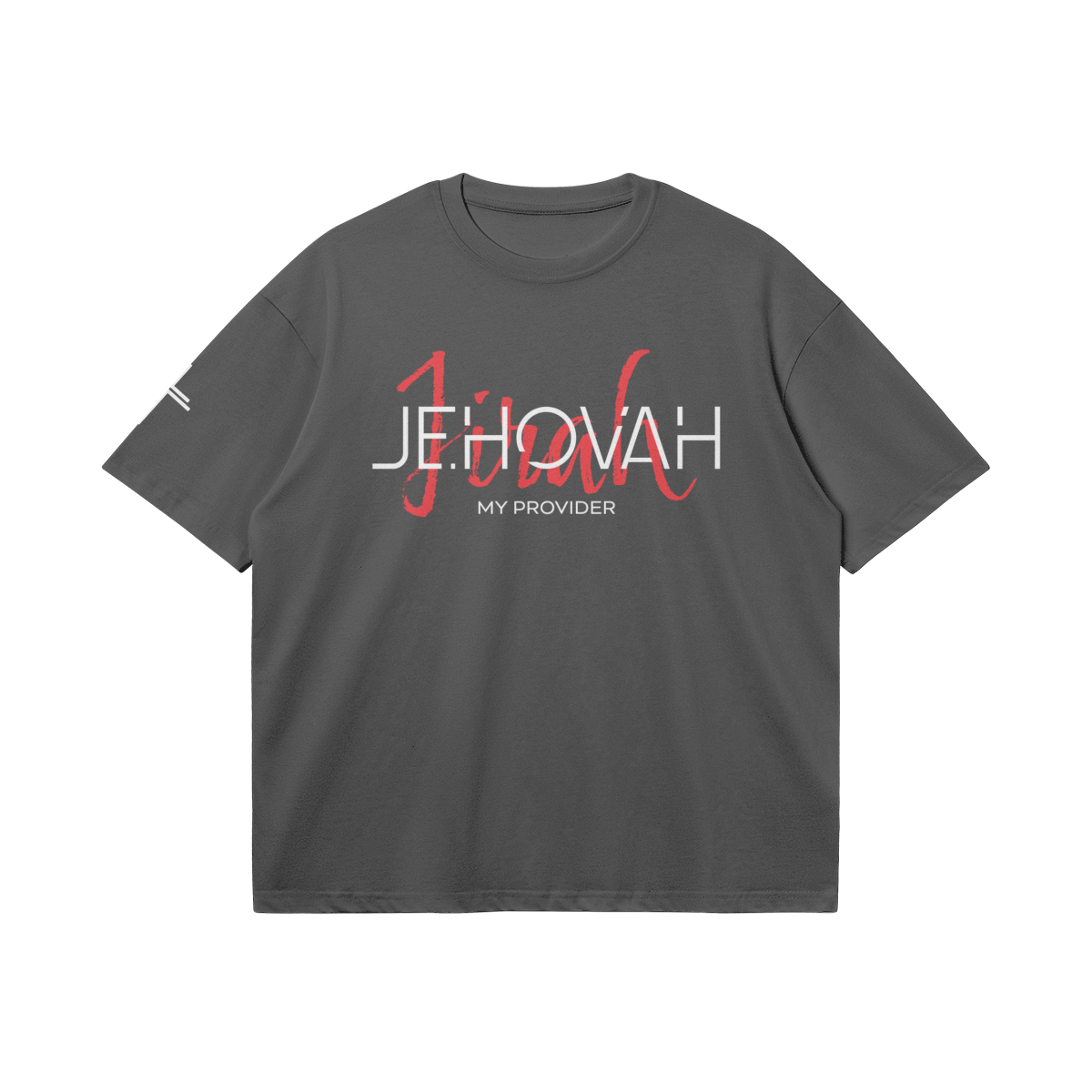 Jehovah Jireh Tee – Front View | Ink Drop Tees