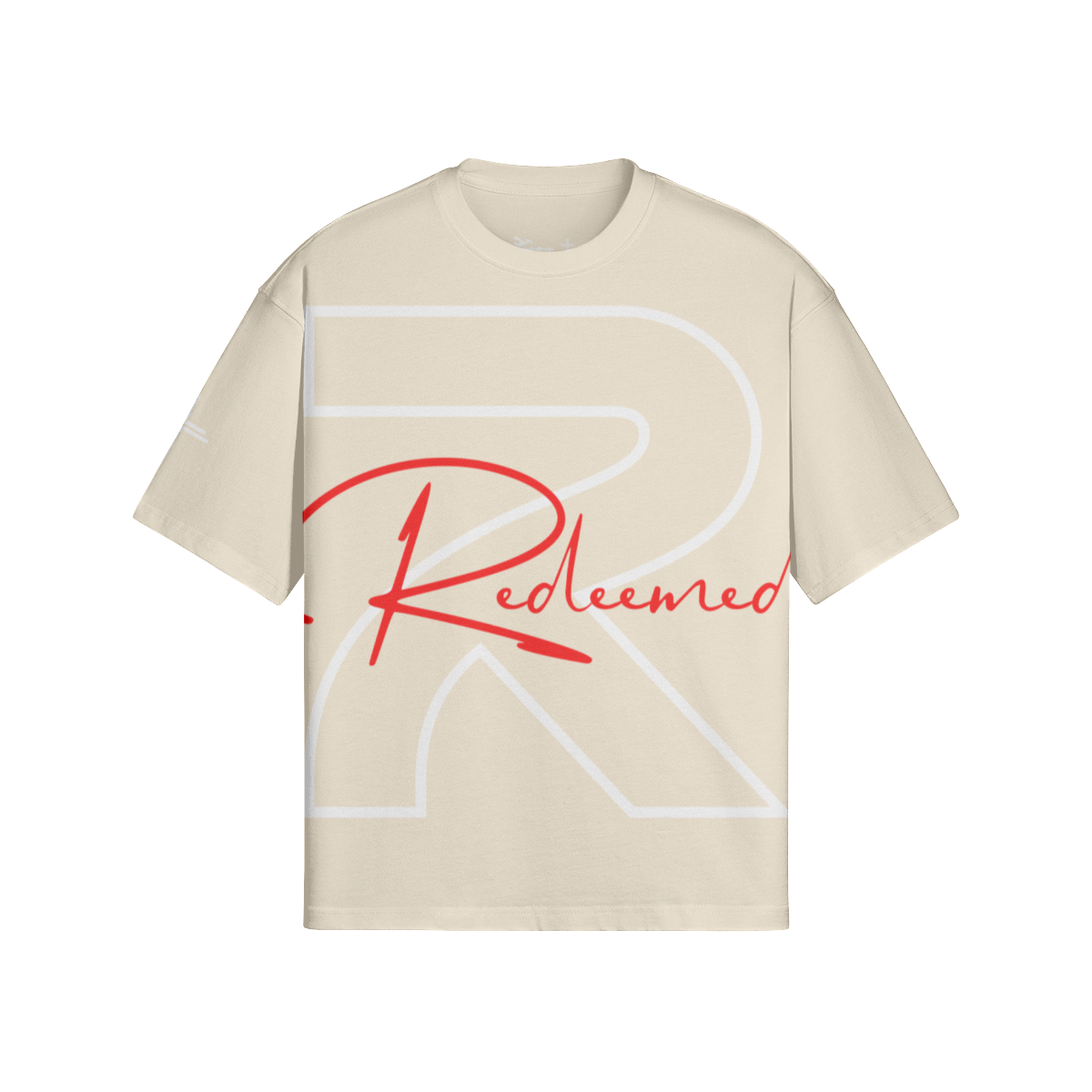 Redeemed R – Front View | Ink Drop Tees