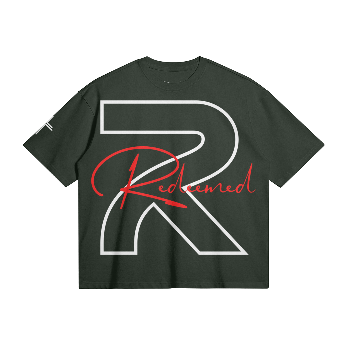 Redeemed R – Front View | Ink Drop Tees