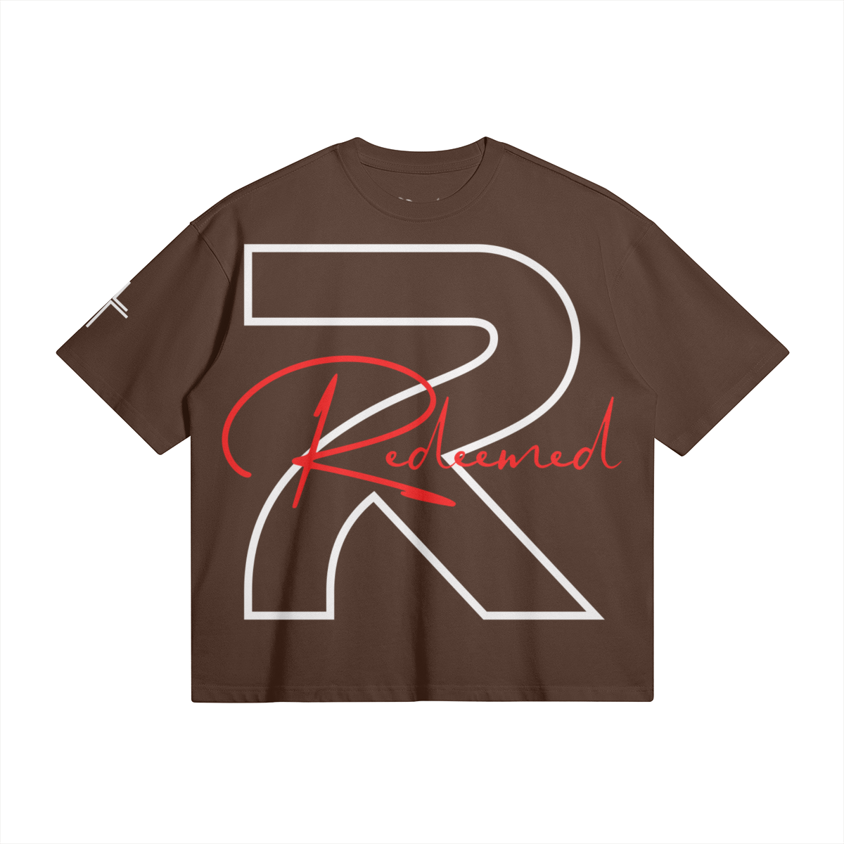 Redeemed R – Front View | Ink Drop Tees