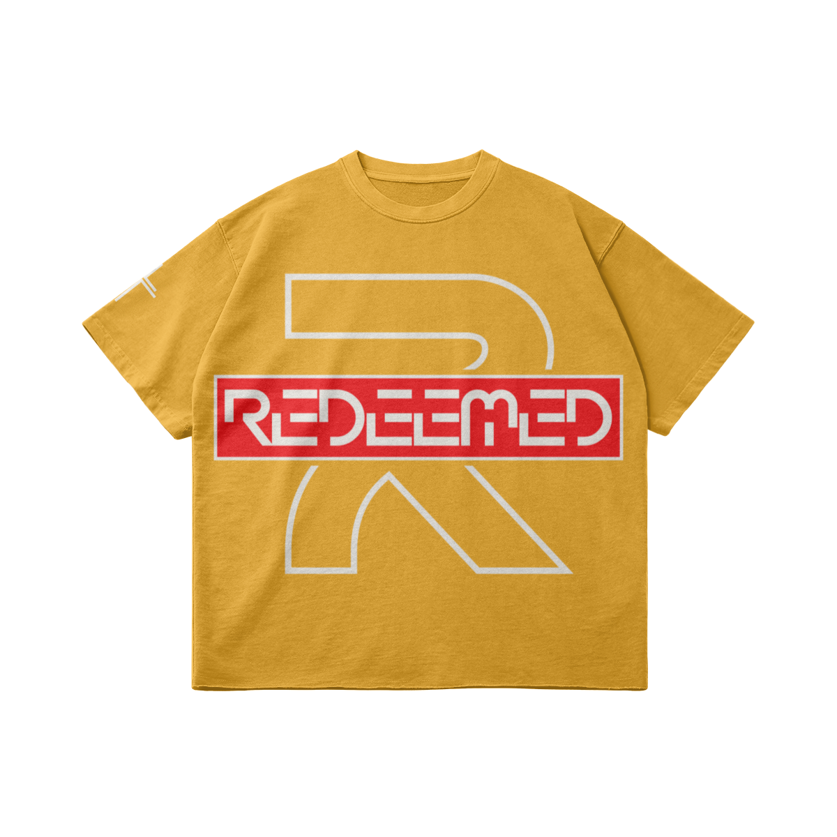 Redeemed Double Sided – Front View | Ink Drop Tees